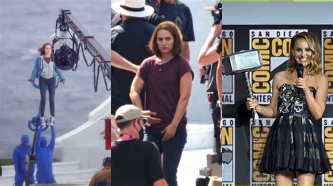 natalie portman leak|Thor Love and Thunder’s leaked set photos give first .